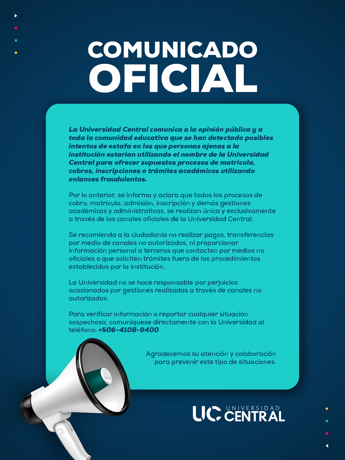 Comunicado UC